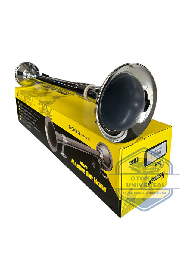 Marin Havalı Korna 24v Tekli Yüksek Sesli Araç Korna 1 Adet - 1