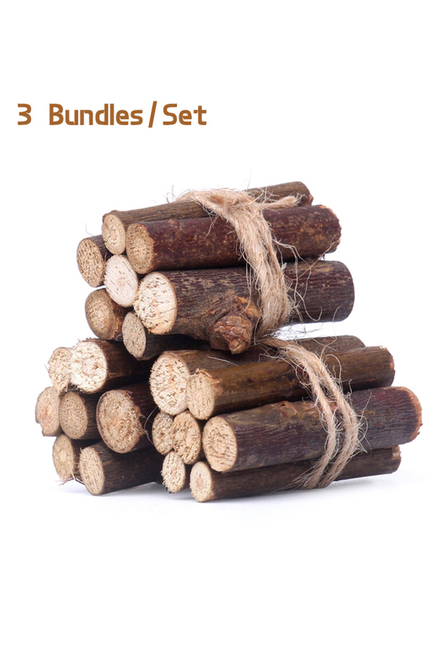 one size 3Bundles 1:12 Dollhouse Miniature Bonfire Firewood Model Party Living Scene Decor Toy Doll