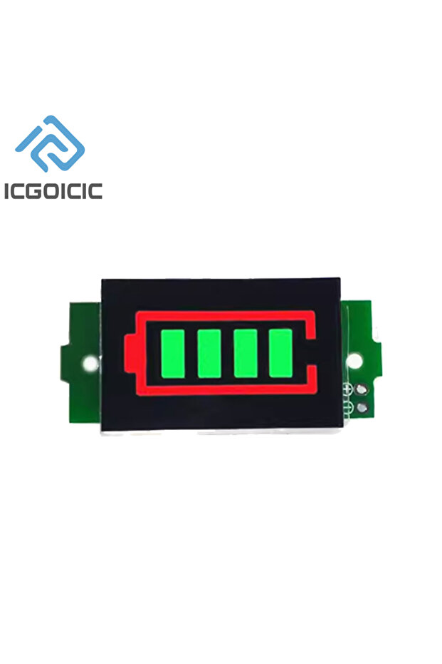 ICGOICIC GREEN 1S-8S 1S/2S/3S/4S 1-8S Single 3.7V Lithium Battery Capacity Indicator Module 4.2V Dis