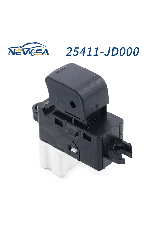 25411-JD000 NEVOSA 25411-JD000 Car Window Lifter Control Switch Single Button For 2007-12 Nissan Tea