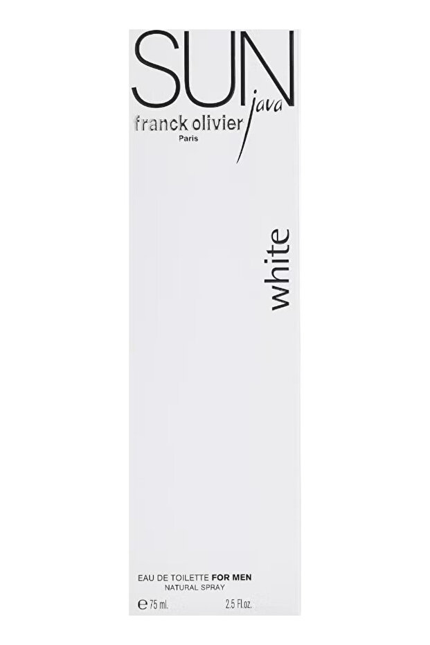 Sun Java White EDT 75ml - 3