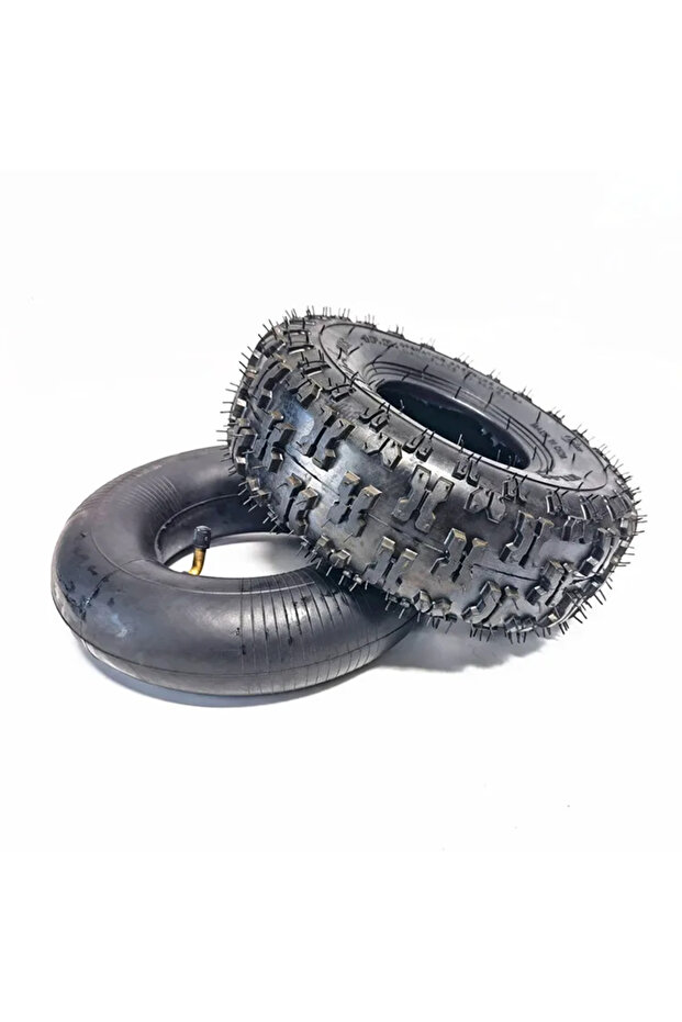 inner and outer tire 4.10-4 Pneumatic Outer Tyre 4.10/3.50-4 Inner Tube for 49cc Mini Quad Dirt Bike