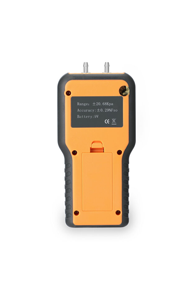 Digital Manometer ℃ ℉ Switchable 12 Pressure Units LCD Display Adjustable Temperature Tool Pipes... - 6