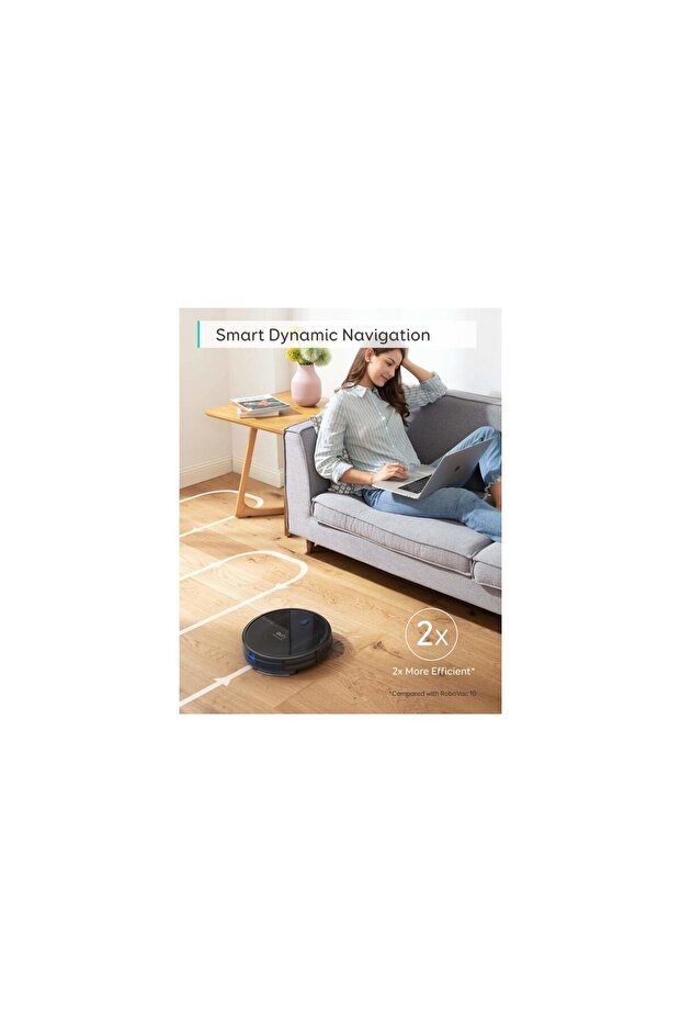 Eufy Robovac G10 Hybrid - Wi-fi Uygulama Destekli - Hepa Filtreli Yüksek Emişli Akıllı Robot S - 2