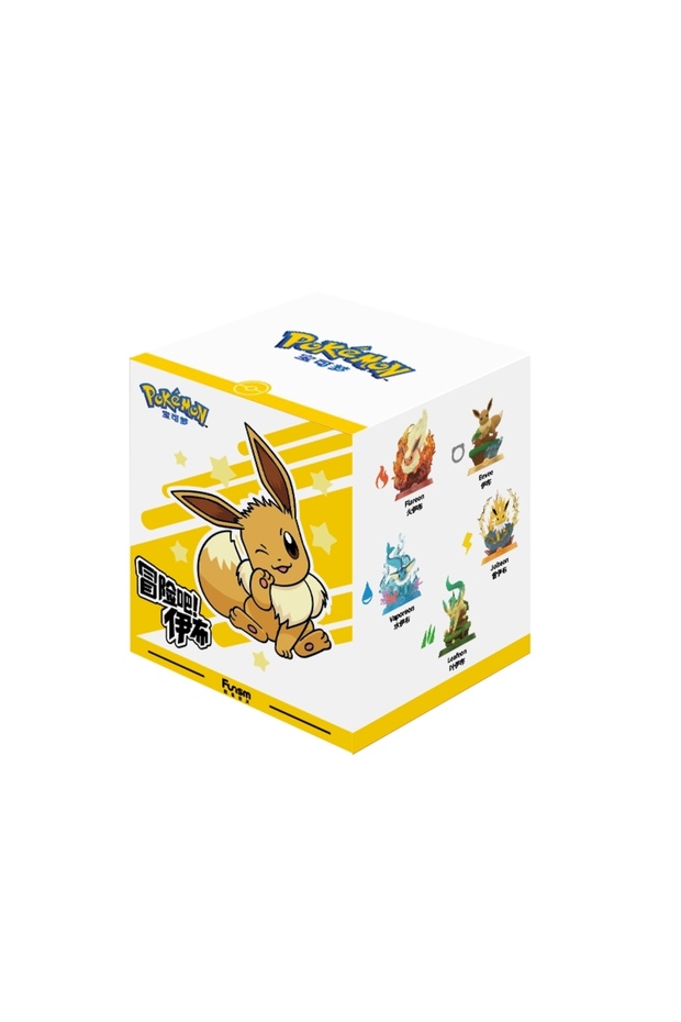 Random 1 Anime Pokemon Funism Original Adventure Eevee Family Suit BlindBox Flareon Espeon Sylveon A