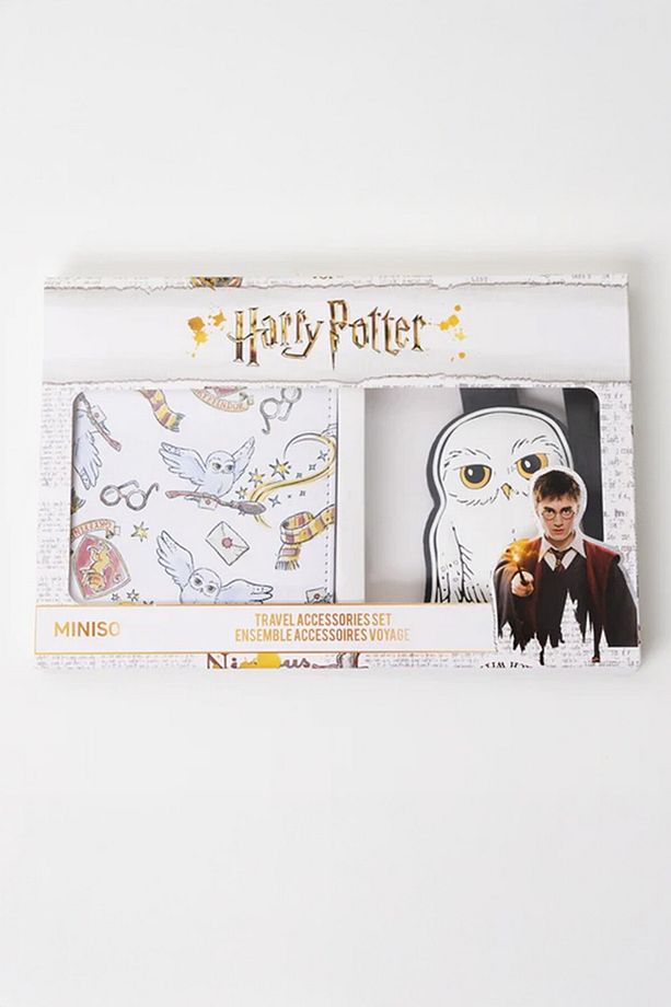 Harry Potter Lisanslı Pasaport Kılıfı/Bagaj Etiketi Seti (Hedwig) - 2