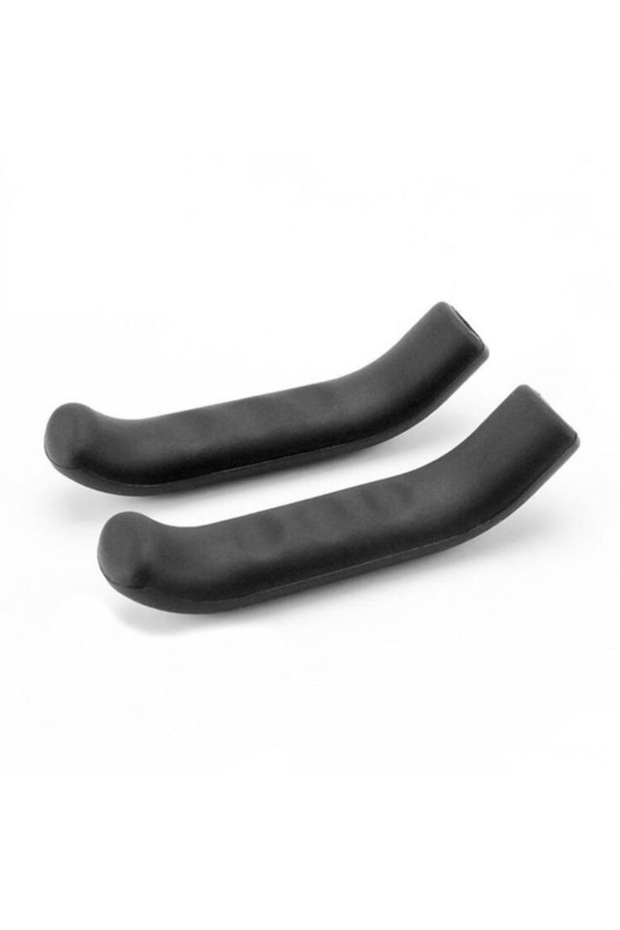 black 2pcs RISK RA140 Universal Mountain BMX Fixed Gear Bike Bicyclea Brake Lever Anti-skid Silicone