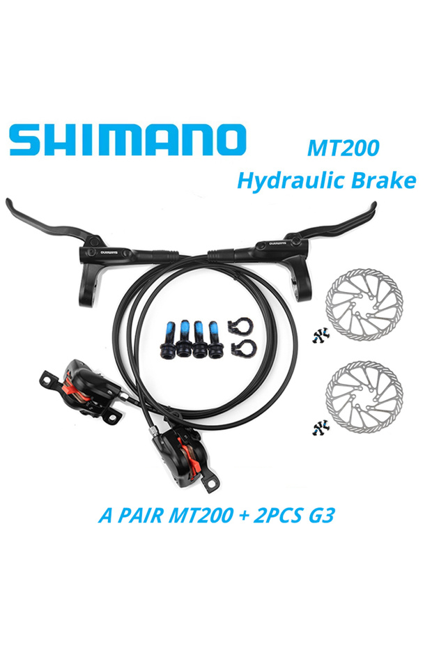 LF800 RR1450 G3 Original Shimano MT200 MTB Mountain Bike Hydraulic Disc Brake Left Front Right Rear