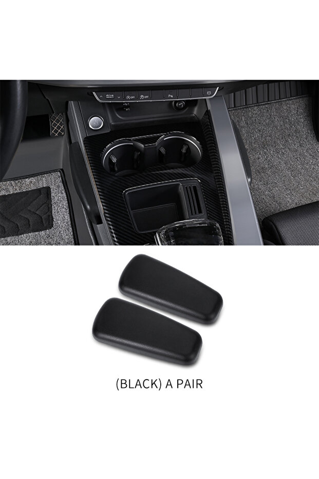 Four Seasons Polyester 2x Black Car Knee Pads Leg Pads Car Leg Rests Knee Pads Car Door Control Leg