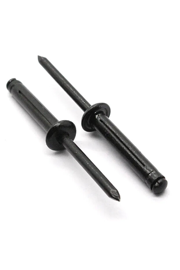 4.8 -20.5MM 50PCS 50pcs All Black Painted Aluminium Trifold Blind Rivets Pop Bulb Blind Rivet Struct