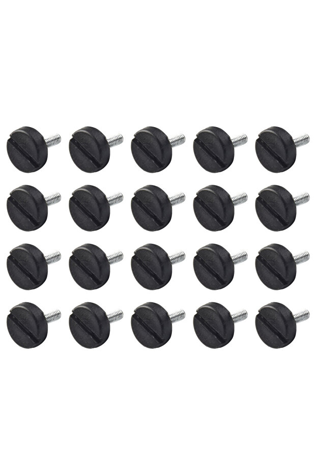 20pcs 20 Pcs Screw On Type FurnitureTable Chair Glide Leveling Foot Adjuster M6