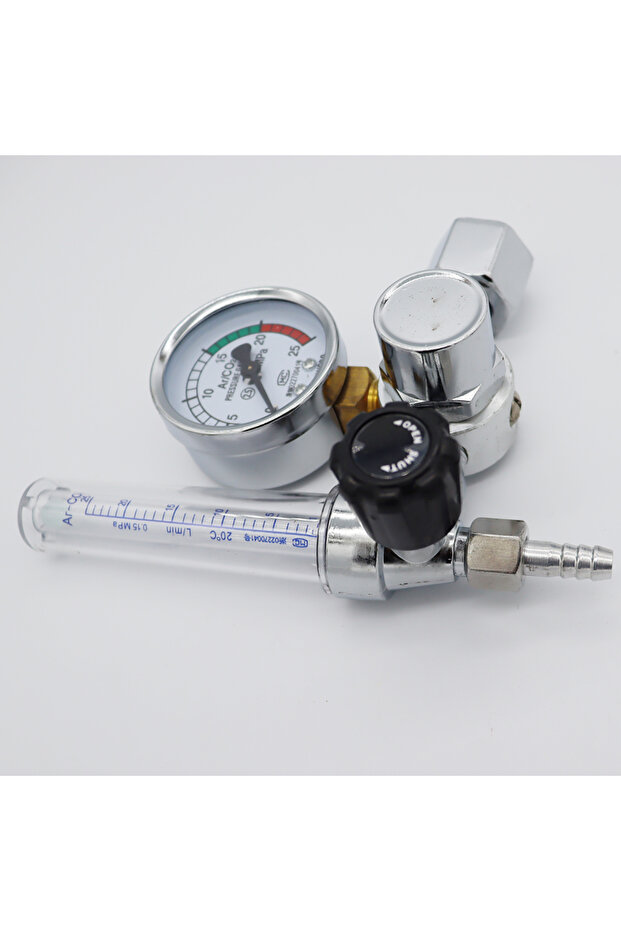 منظم الأرجون الجديد 2022، مقياس تدفق ثاني أكسيد الكربون Mig Tig 0-25 ميجا باسكال، مقياس التدفق القياسي، جهاز اللحام، Argo - 6