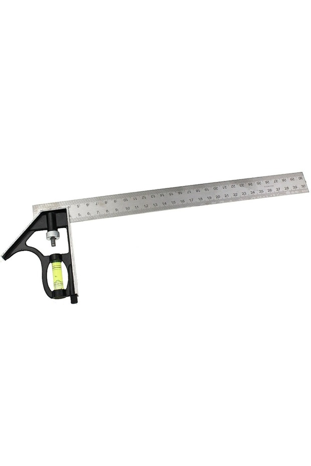 1PC 300mm (12 ") Adjustable Engineers Combination Try Square Set Right Angle Ruler Level Free Shi... - 3