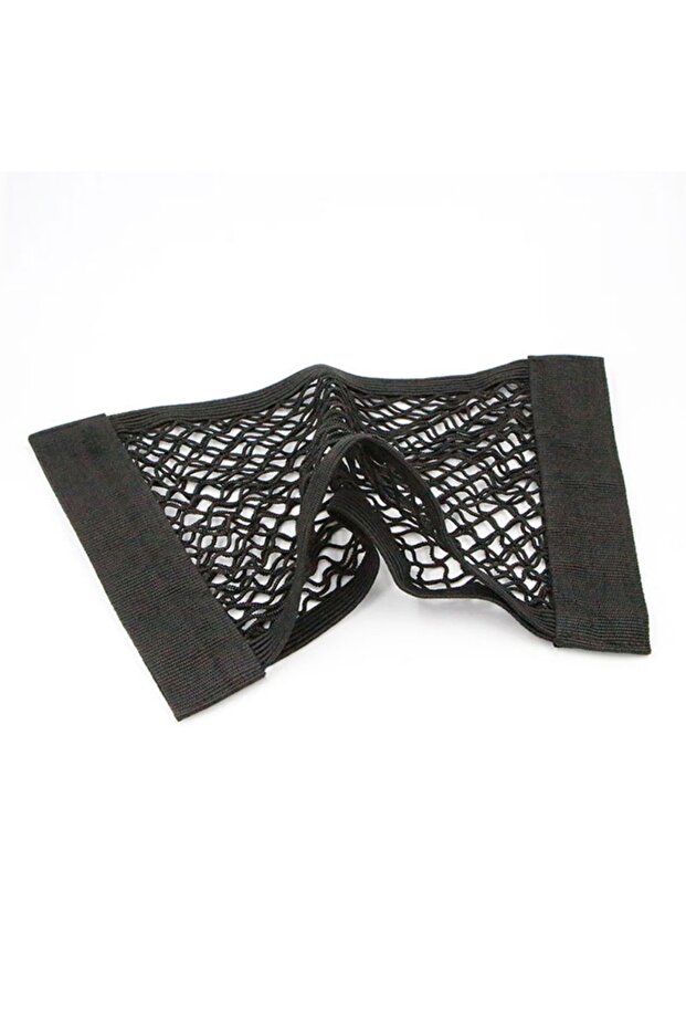 Car Rear Seat Storage Bag Trunk Mesh Auto Organizer Double-deck Elastic String Net Magic Sticker ... - 6