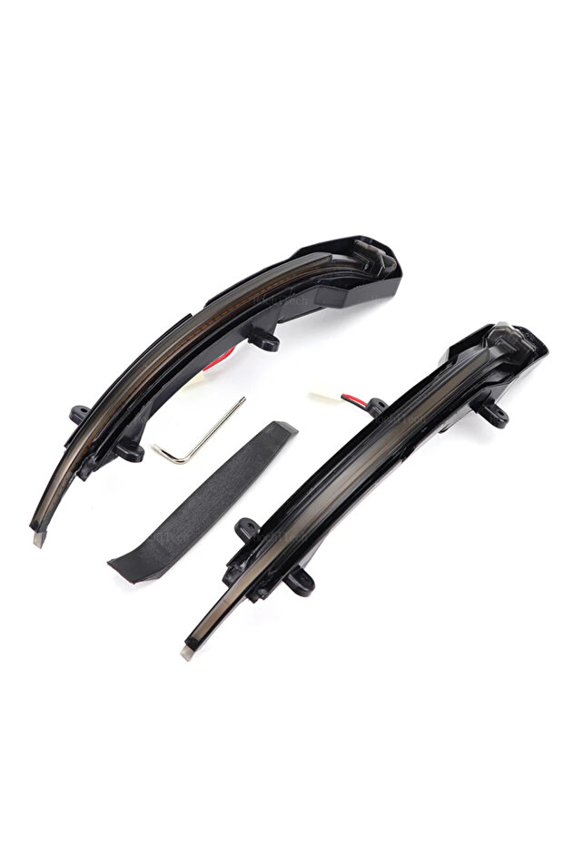 Left and Right Dynamic Turn Signal LED Side Mirror Indicator Blinker Sequential Light for Audi Q5 SQ - 1