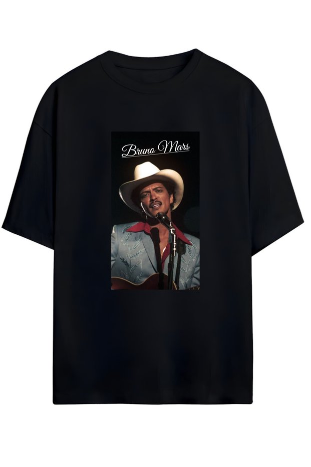 Bruno Mars Designed Unisex New Season Oversize Cotton T-Shirt