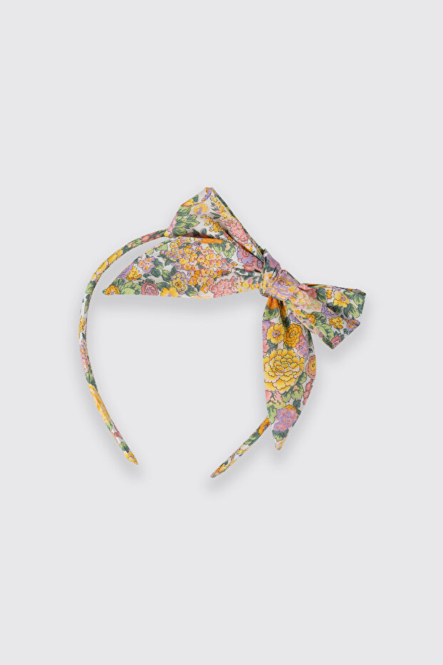 Liberty Fabric Flower Patterned Girl's Crown