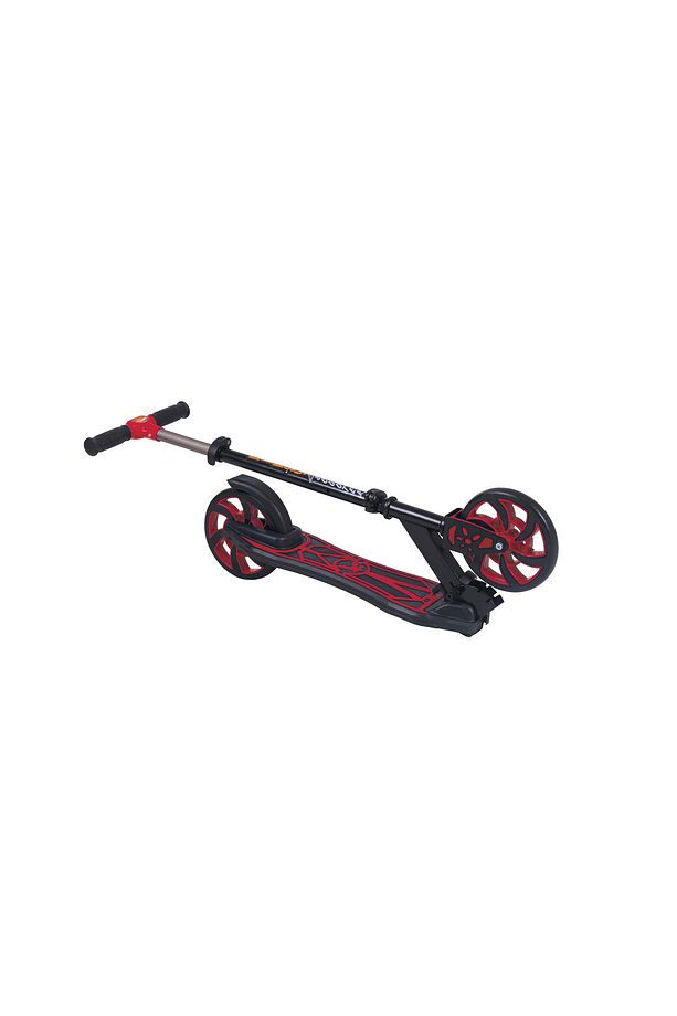 12 Yaş ve Üzeri 2 Dev Tekerlekli Frenli Katlanabilir Yükseklik Ayarlı Scooter Eğlenceli Çocuk Kaykay - 4