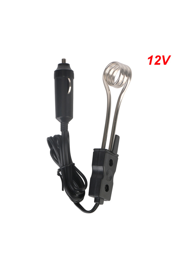 12V Portable Electric Heater High Quality Cigar Lighter Plug For Tea Coffee Water 12V 24V Car Immers