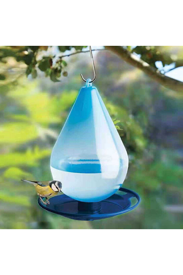 Water Feeder for Bird Bird Waterer Droplet Bird Waterer Hanging Wild Birds Water Feeder for Outdo...