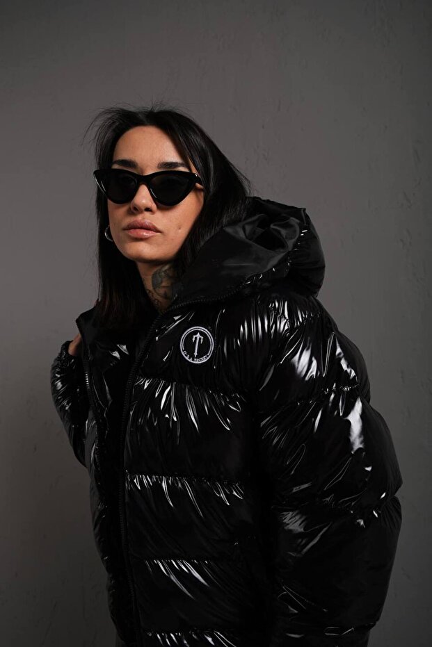 Oversize Unisex Şişme Mont - 3