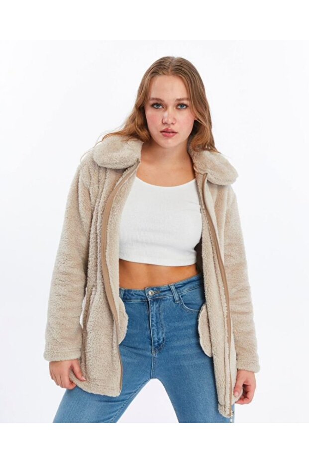 İkmal Fermuarlı Hırka - 1