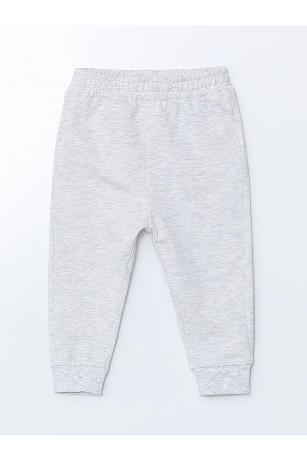 LCW baby Bisiklet Yaka Baskılı Erkek Bebek Sweatshirt ve Eşofman Alt 2'li - 8