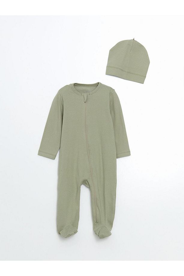 LCW baby Bisiklet Yaka Basic Erkek Bebek Hastane Seti - 1