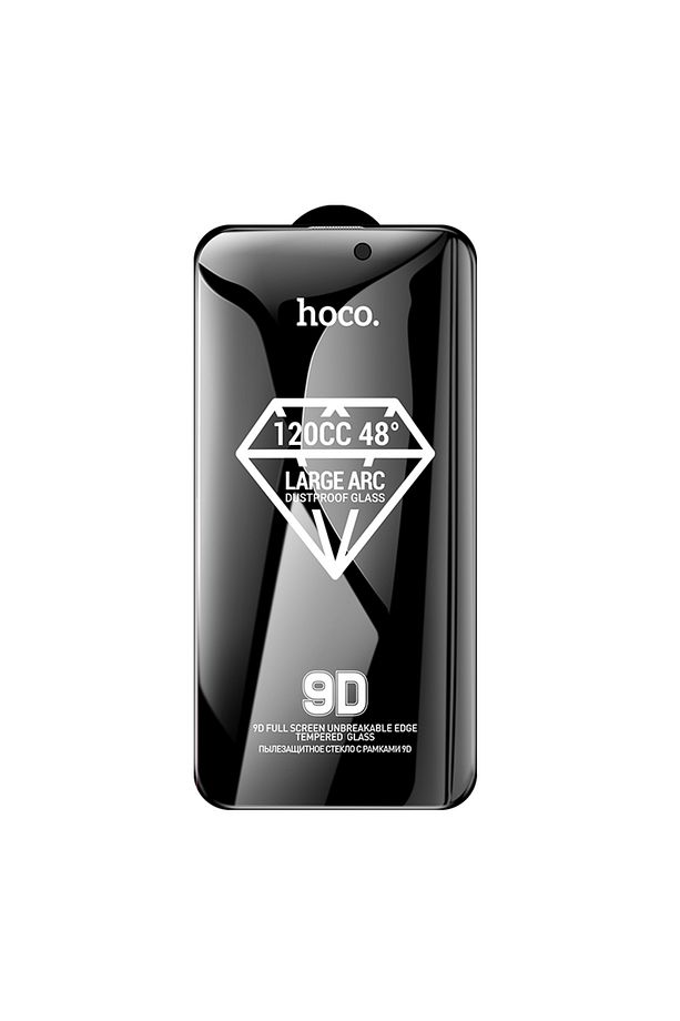 iPhone 14 Pro Max 9D Hayalet Cam Tam Kaplayan Kırılmaz Tam Gizlilik Ekran Koruyucu - 2
