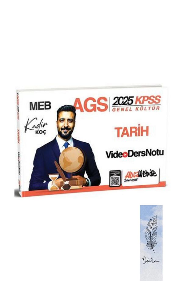 2025 MEB AGS KPSS Tarih Video Ders Notu-Kadir KOÇ-Ayraç Hediyeli - 4