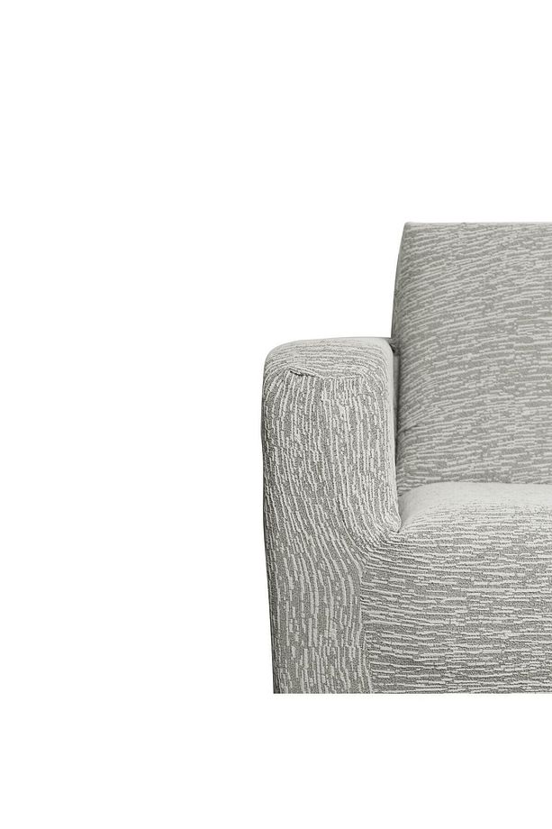 Streç Lastikli Esnek Yıkanabilir Pamuklu Jakarlı Desen 3*kişilik Koltuk Örtüsü Koltuk Kılıfı (tek) - 4
