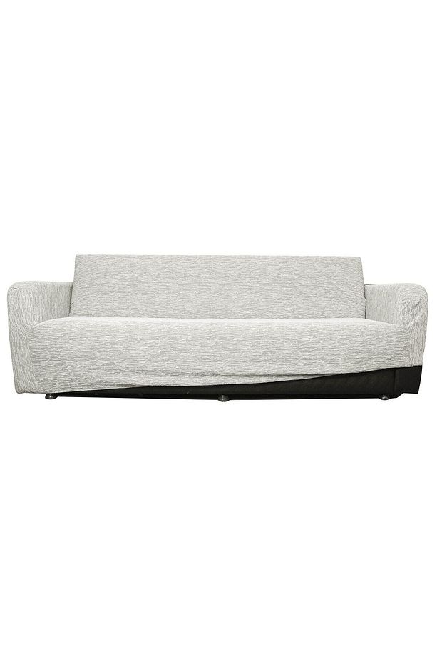 Streç Lastikli Esnek Yıkanabilir Pamuklu Jakarlı Desen 3*kişilik Koltuk Örtüsü Koltuk Kılıfı (tek) - 5