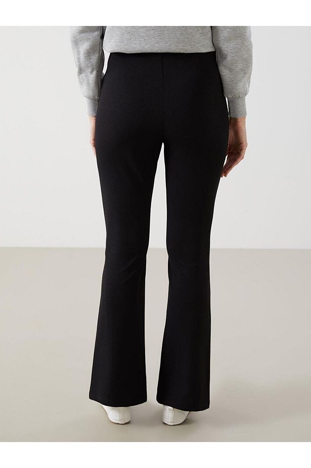 LCW Modest Dar Fit Geniş Paça Kadın Pantolon - 4
