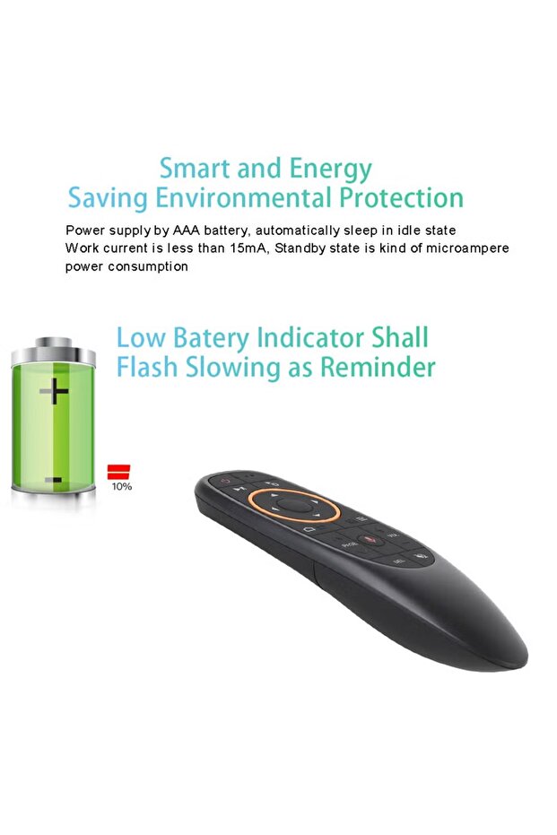 Wireless Remote Control With USB Receiver Voice Control For Android - 6