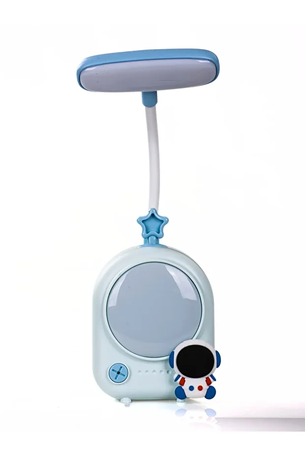 Figürlü Temalı Şarj Edilebilir Masa Lambası – USB Şarjlı  Çocuk Ders Lambası - 4
