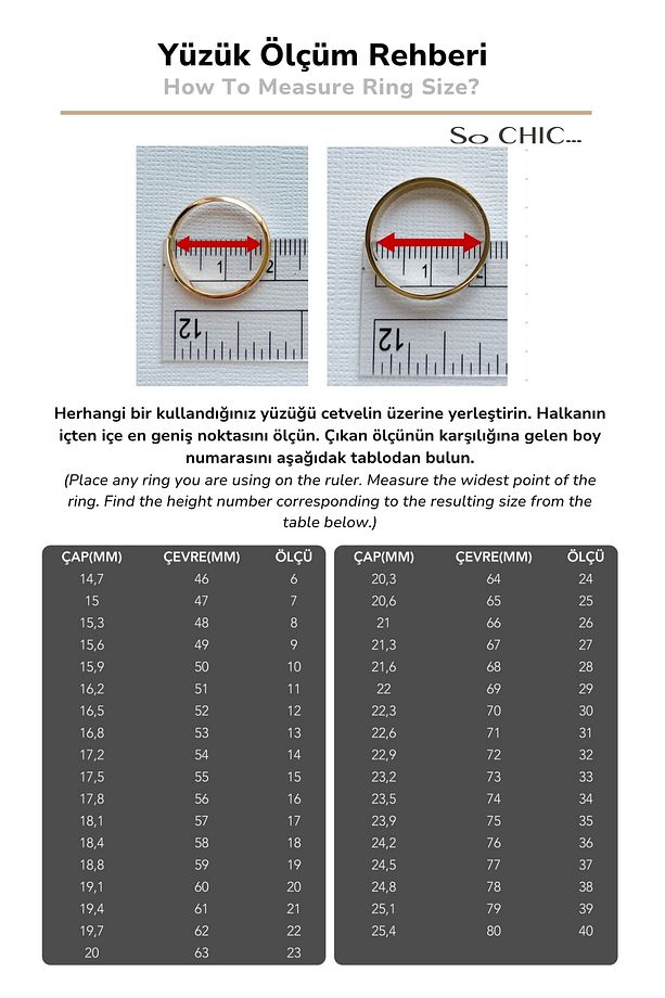 Minimal Tasarım 18 Ayar Sarı Altın Kaplama Gümüş Yüzük - 6