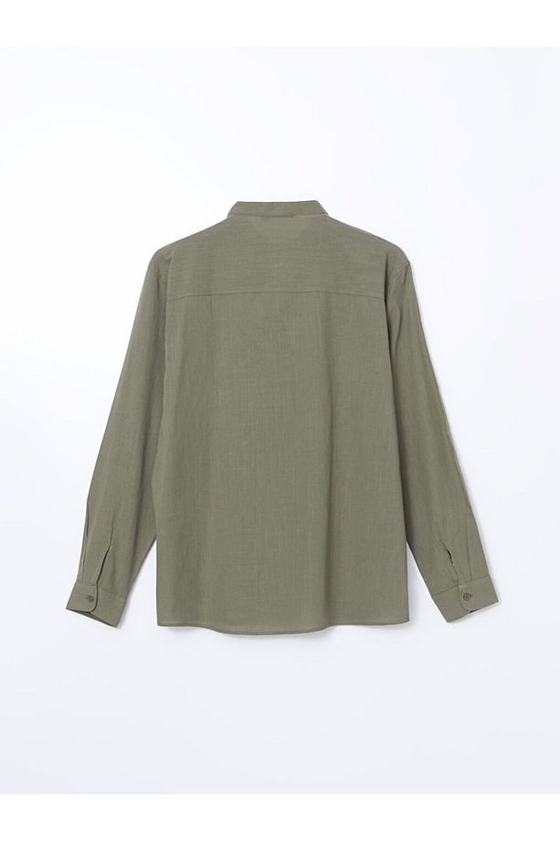 XSIDE Regular Fit Uzun Kollu Poplin Erkek Gömlek - 6