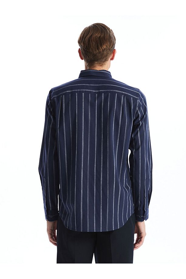 LCWAIKIKI Classic Regular Fit Poplin Erkek Gömlek - 4