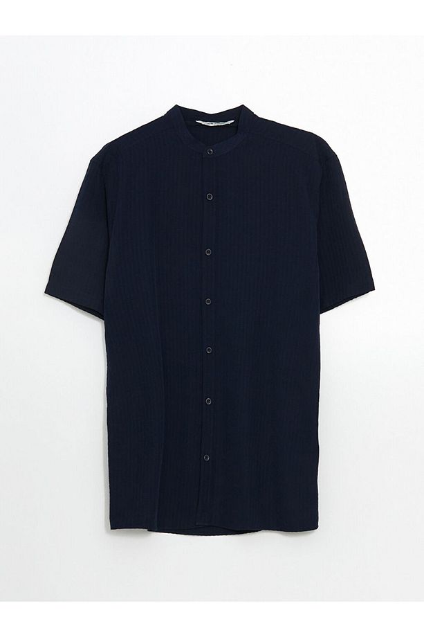LCW Vision Regular Fit Gofre Erkek Gömlek - 5