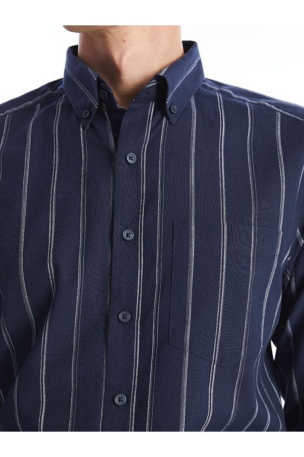 LCWAIKIKI Classic Regular Fit Poplin Erkek Gömlek - 3