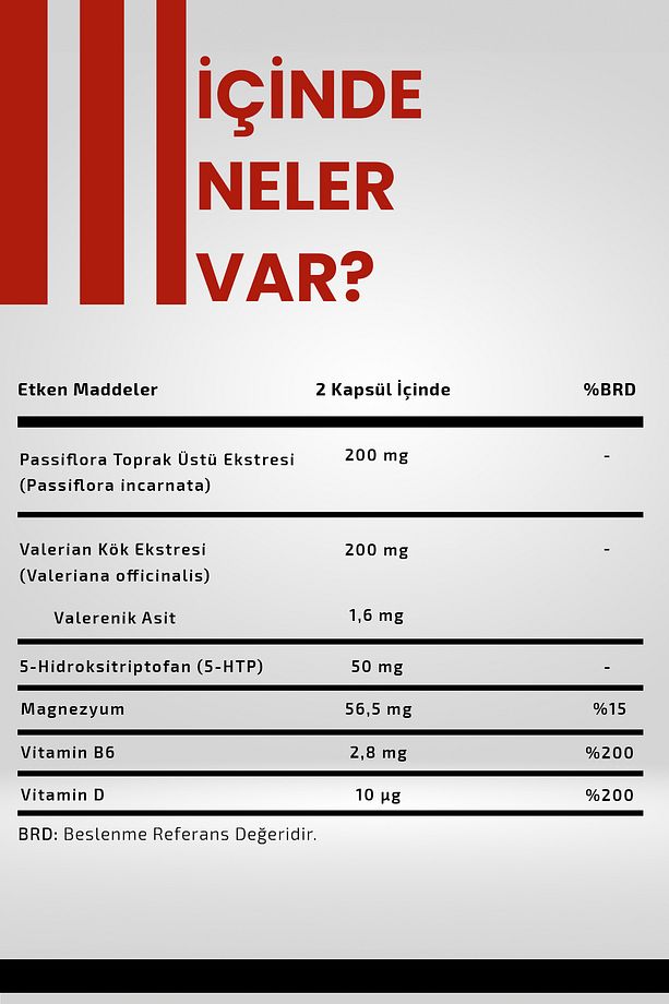Thinkpink | 5-htp & Passiflora & Valerian | 56 Kapsül - 4
