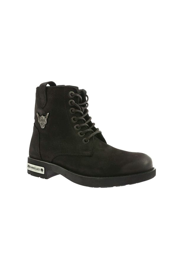 Merdane Boot Hakiki Deri Siyah Yıkama Nubuk Outdoor Kadın Bot - 2