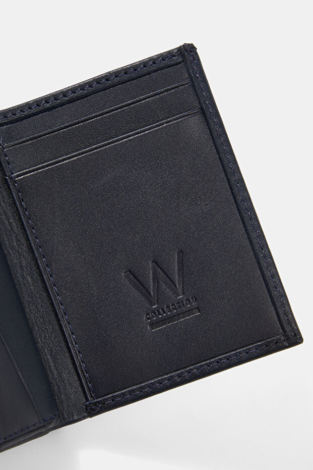 LACİVERT DERİ CÜZDAN - 6