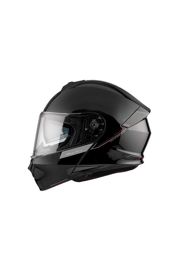KASK MT GENESİS SV A2 ÇENE AÇILIR PARLAK SİYAH - 1