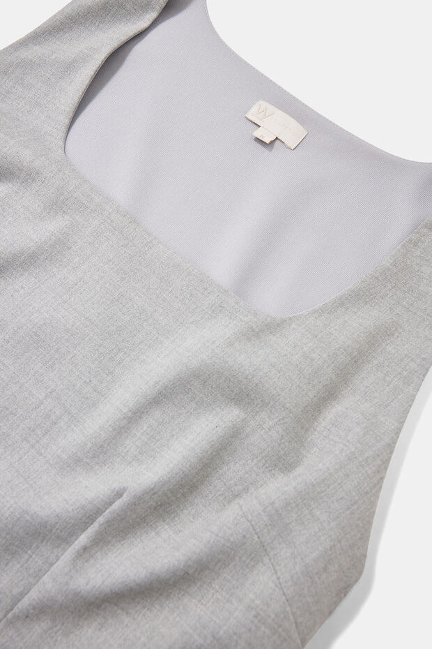 AÇIK GRİ ELBİSE - 3