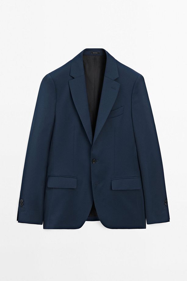 %100 yün klasik blazer - 6