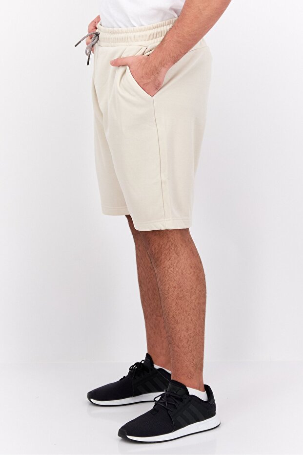شورت رجالي سادة، لون بيج - 2