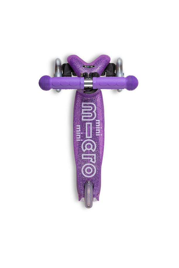 Mini Deluxe 3 Tekerlekli Scooter Fairy Glitter Led Mor - 4