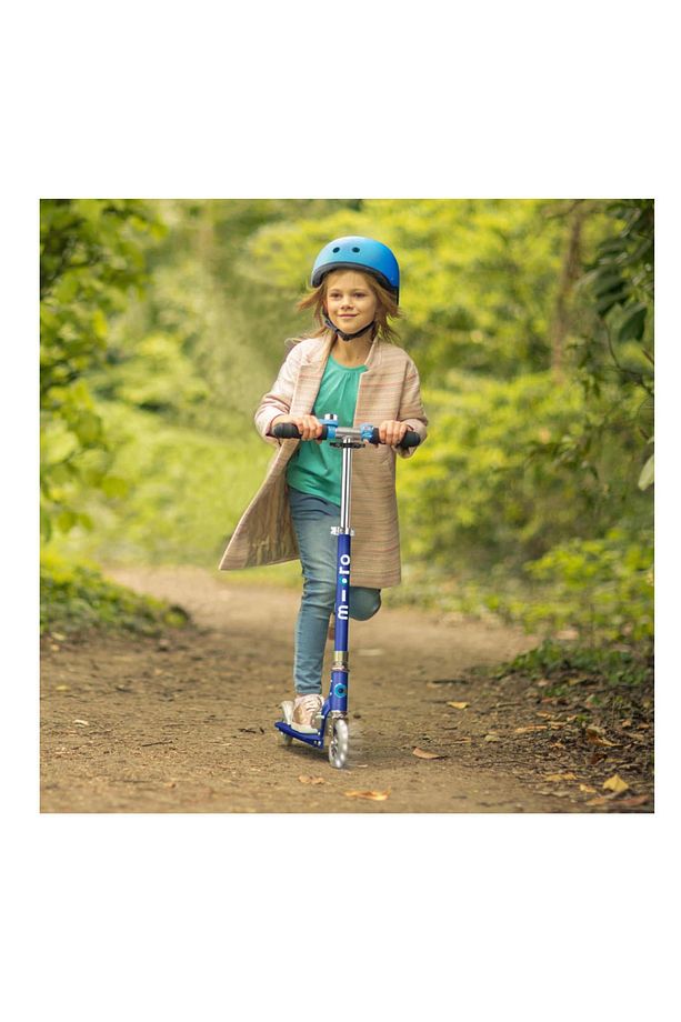 2 Tekerlekli Scooter Sprite LED Saphire Blue 6+ Yaş Lacivert - 4