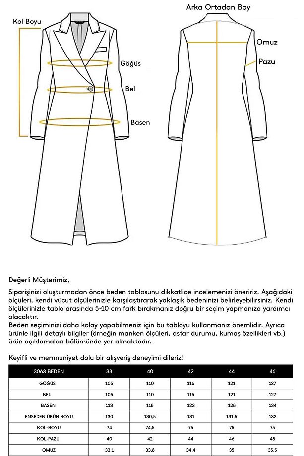 Reglan Kol Çıt Çıt Kapamalı Maxi Kaban Bej 3063-y - 8